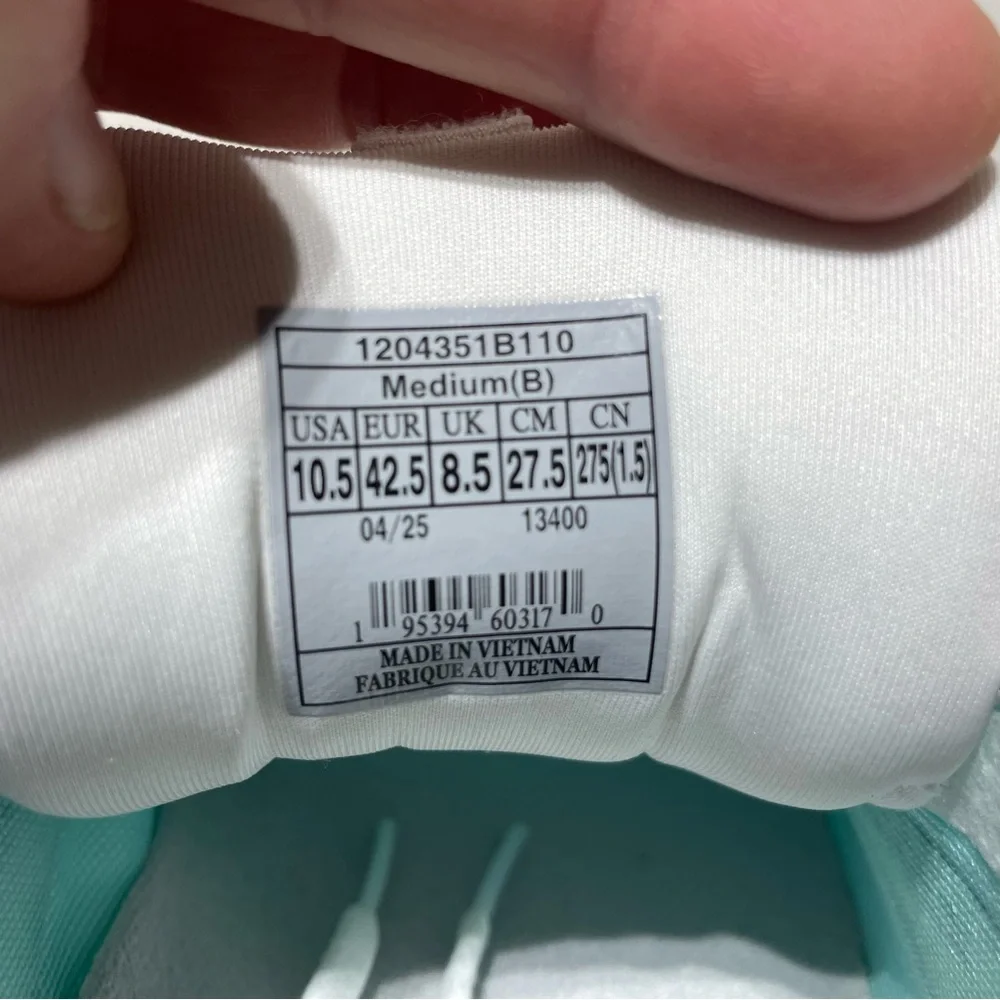 Brooks Women's Glycerin GTS 22 Running Shoe 10.5 White Limpet Shell Amparo Blue - Picture 11 of 16